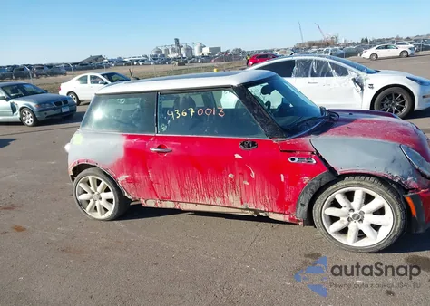 2006 Mini Cooper S from USA, damaged, VIN WMWRE335X6TN25797